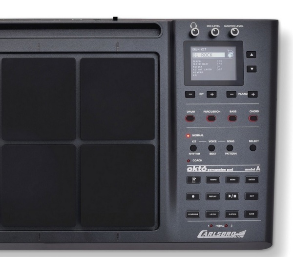 Carlsbro ELE.PERC.8PADS W/PEDAL,BAG,STD